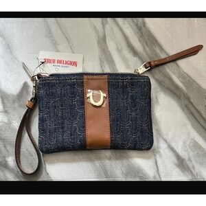 True Religion Denim Wristlet